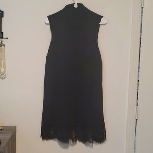 Apt 9 turtle neck black dress XL